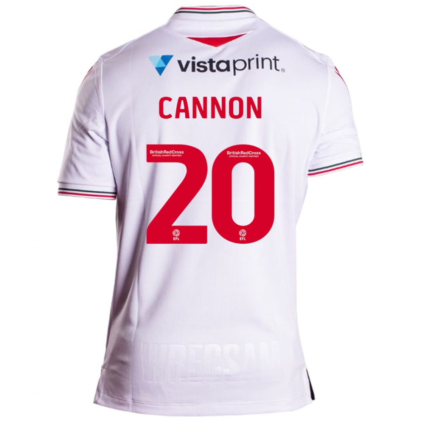 Herren Andy Cannon #20 Weiß Auswärtstrikot Trikot 2023/24 T-Shirt Österreich