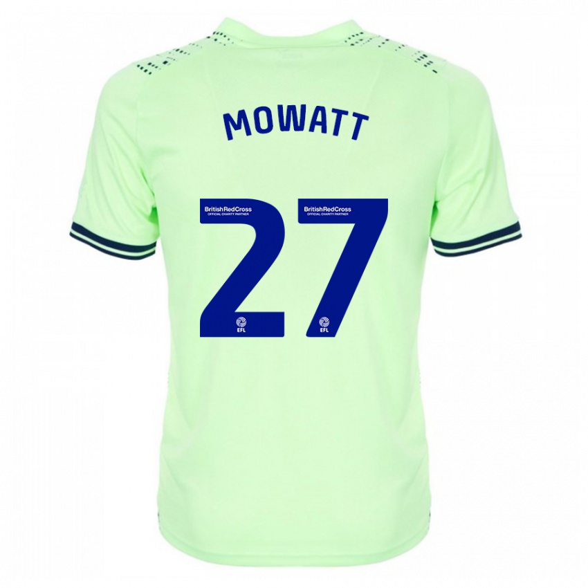 Herren Alex Mowatt #27 Marine Auswärtstrikot Trikot 2023/24 T-Shirt Österreich
