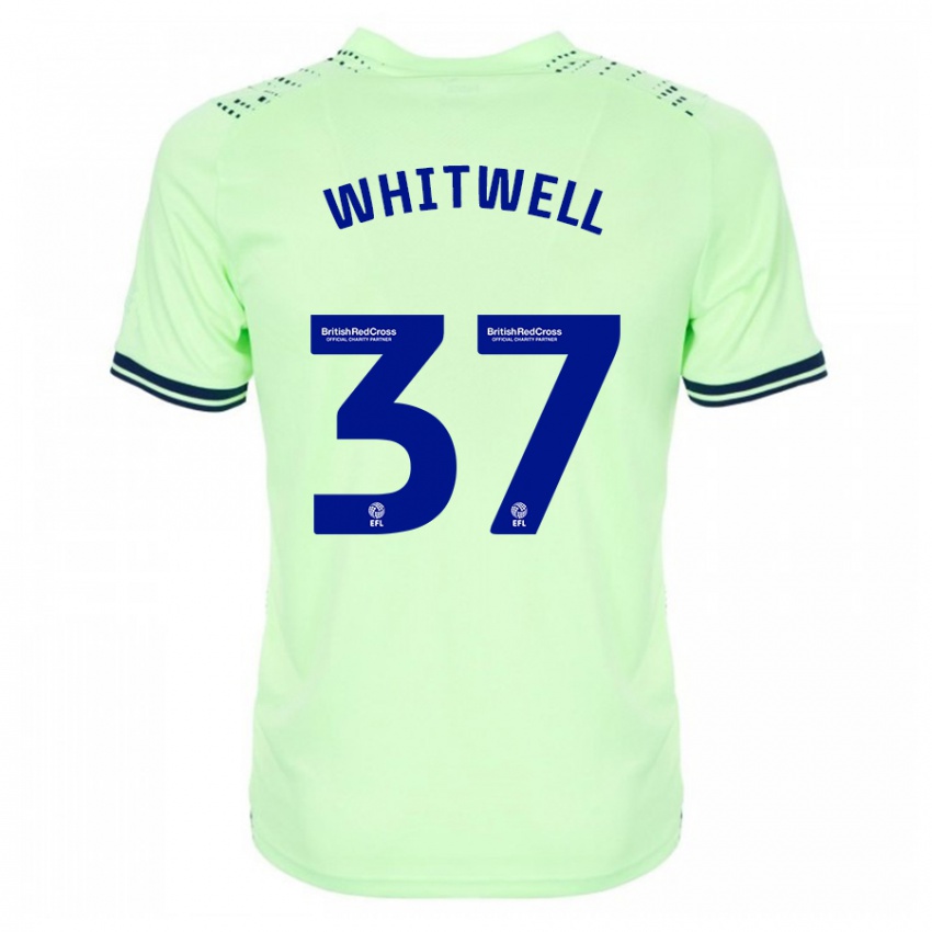 Herren Harry Whitwell #37 Marine Auswärtstrikot Trikot 2023/24 T-Shirt Österreich