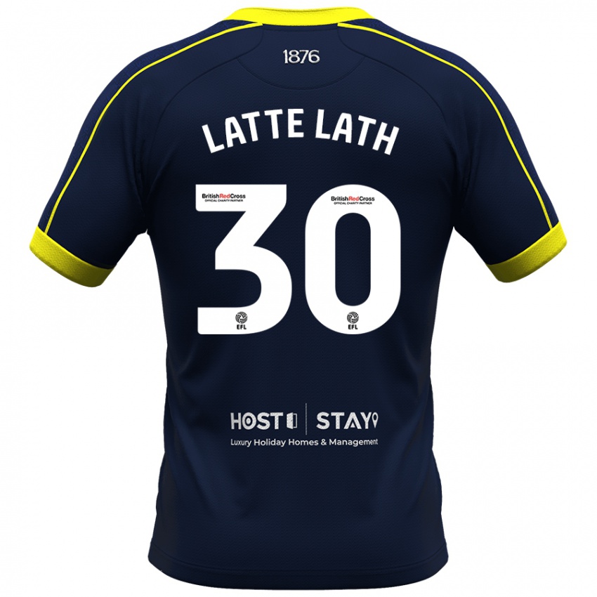 Herren Emmanuel Latte Lath #30 Marine Auswärtstrikot Trikot 2023/24 T-Shirt Österreich