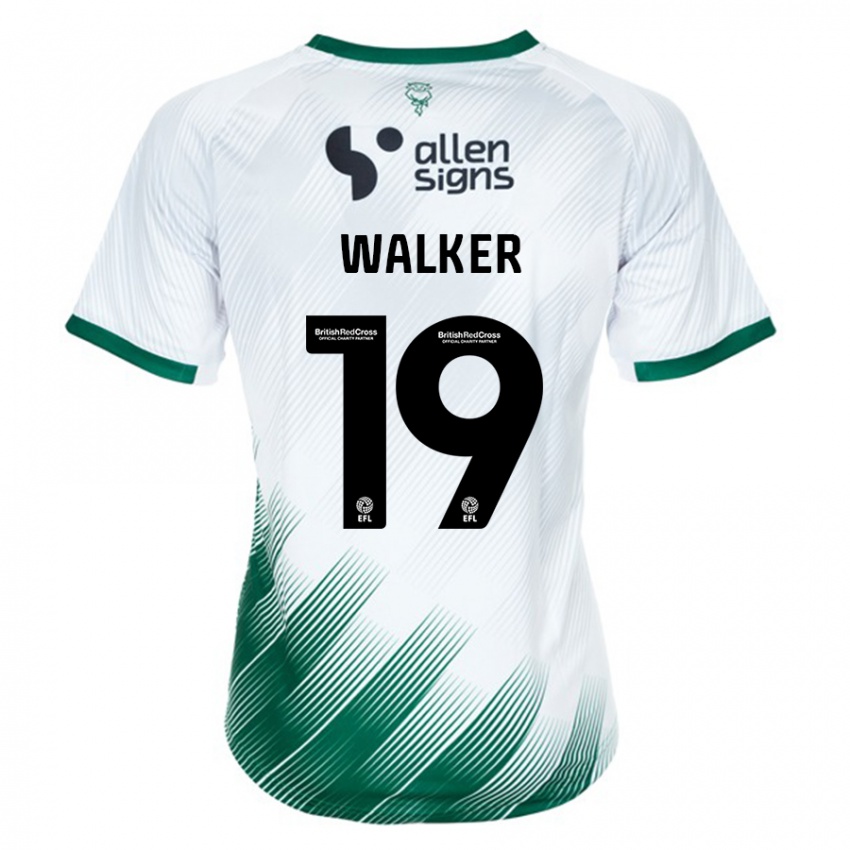 Herren Tyler Walker #19 Weiß Auswärtstrikot Trikot 2023/24 T-Shirt Österreich