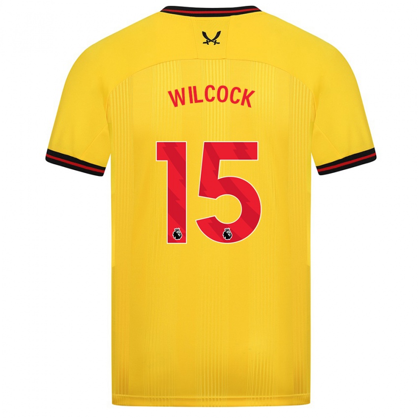 Herren Tamara Wilcock #15 Gelb Auswärtstrikot Trikot 2023/24 T-Shirt Österreich