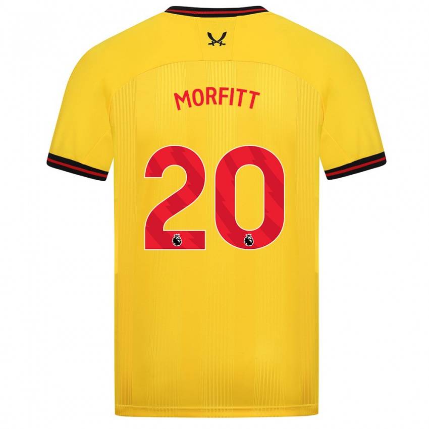 Herren Izzy Morfitt #20 Gelb Auswärtstrikot Trikot 2023/24 T-Shirt Österreich