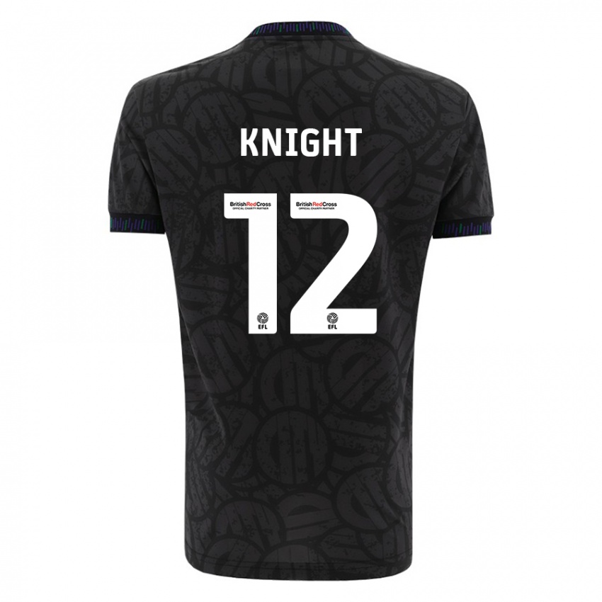 Herren Jason Knight #12 Schwarz Auswärtstrikot Trikot 2023/24 T-Shirt Österreich