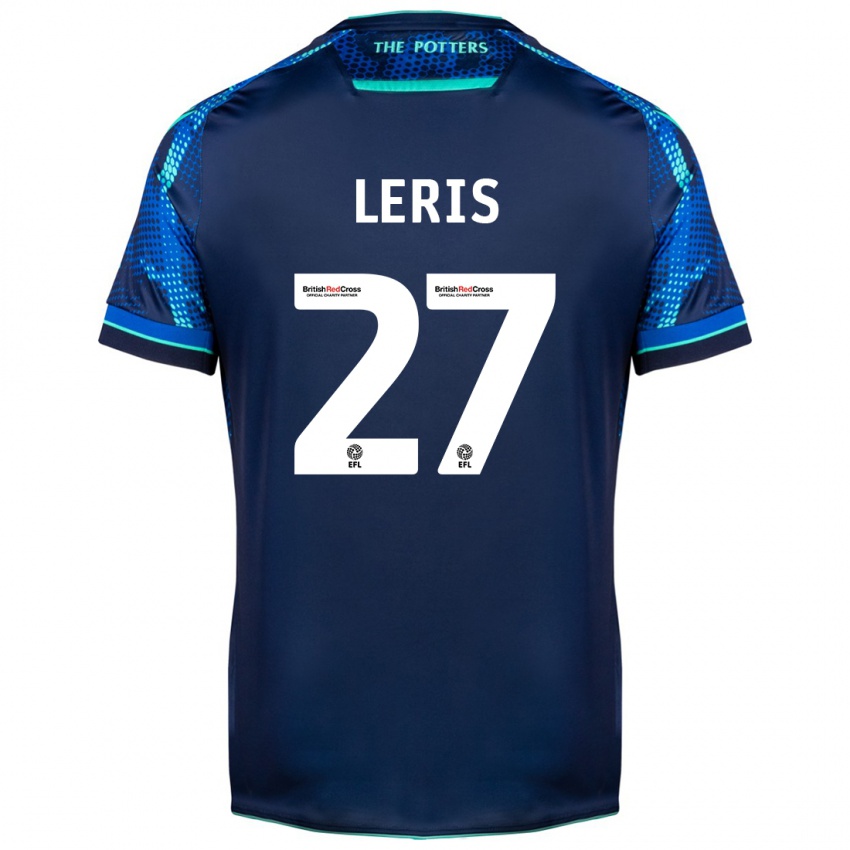 Herren Mehdi Léris #27 Marine Auswärtstrikot Trikot 2023/24 T-Shirt Österreich