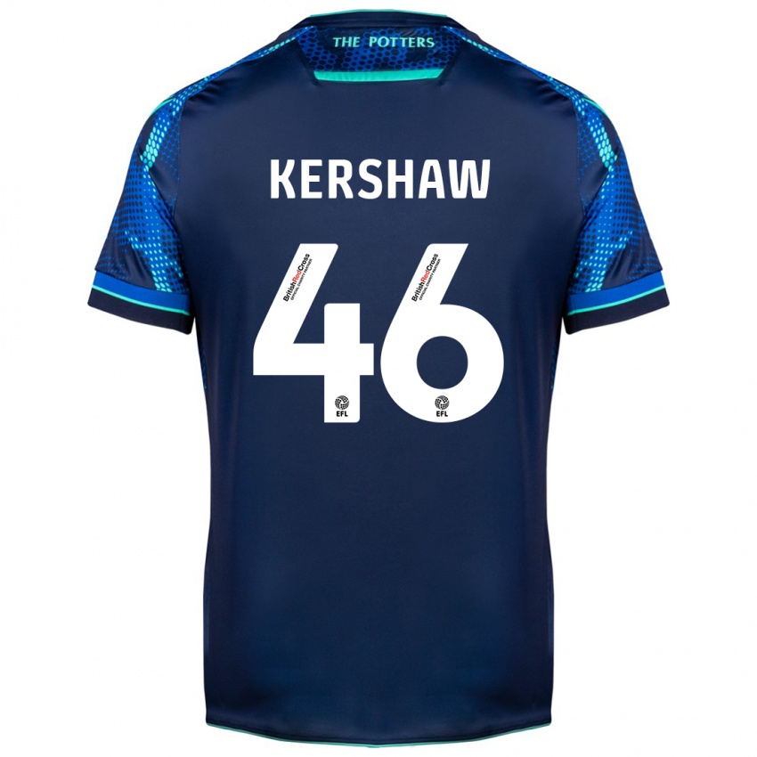 Herren Ben Kershaw #46 Marine Auswärtstrikot Trikot 2023/24 T-Shirt Österreich