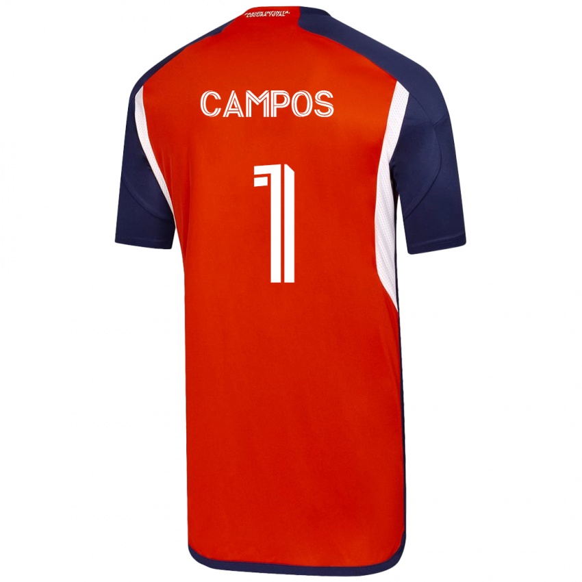 Herren Cristóbal Campos #1 Weiß Auswärtstrikot Trikot 2023/24 T-Shirt Österreich