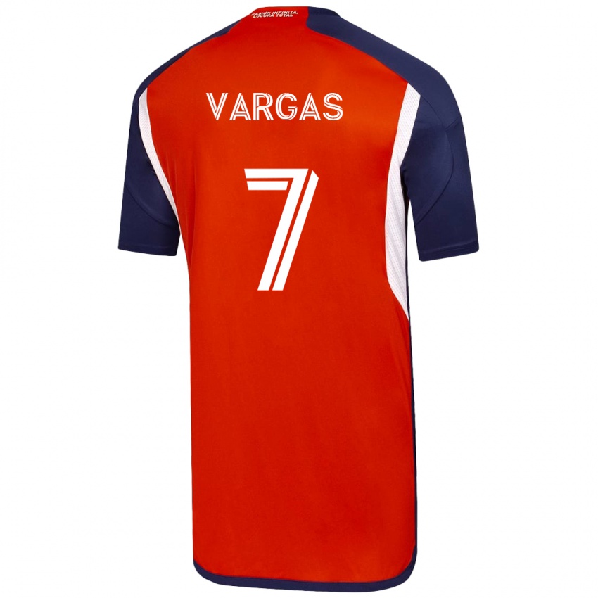 Herren Jeisson Vargas #7 Weiß Auswärtstrikot Trikot 2023/24 T-Shirt Österreich