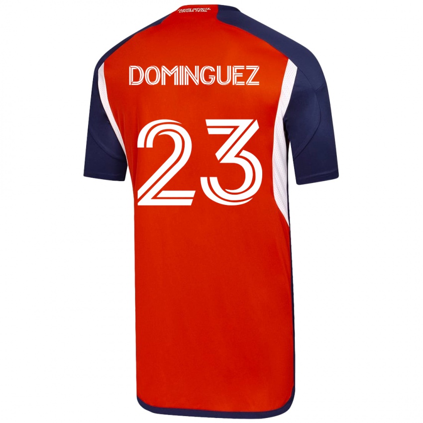 Herren Nery Dominguez #23 Weiß Auswärtstrikot Trikot 2023/24 T-Shirt Österreich