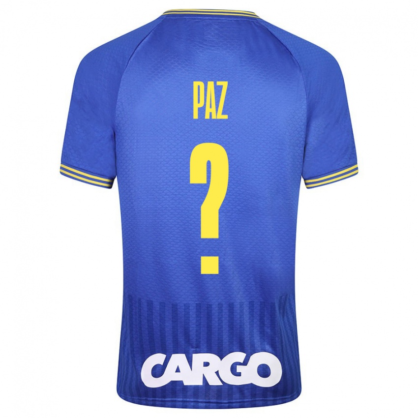 Herren Jonathan Paz #0 Blau Auswärtstrikot Trikot 2023/24 T-Shirt Österreich