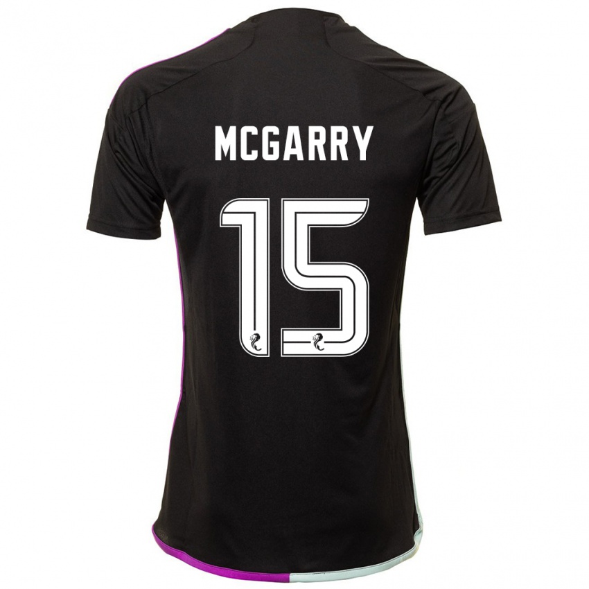 Herren James Mcgarry #15 Schwarz Auswärtstrikot Trikot 2023/24 T-Shirt Österreich