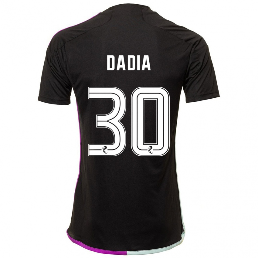 Herren Or Dadia #30 Schwarz Auswärtstrikot Trikot 2023/24 T-Shirt Österreich