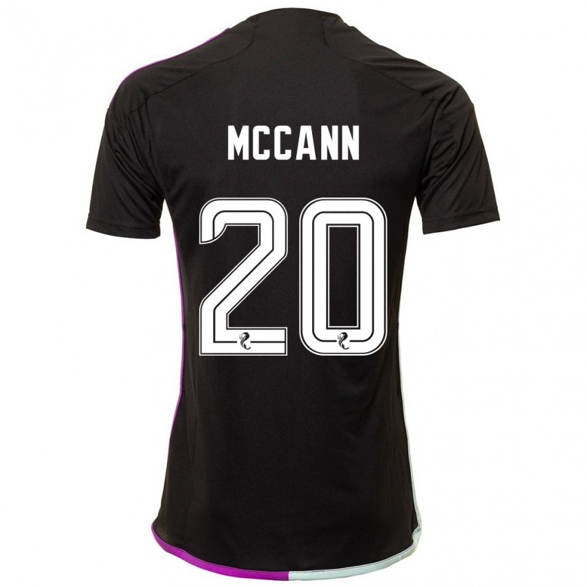 Herren Annalisa Mccann #20 Schwarz Auswärtstrikot Trikot 2023/24 T-Shirt Österreich