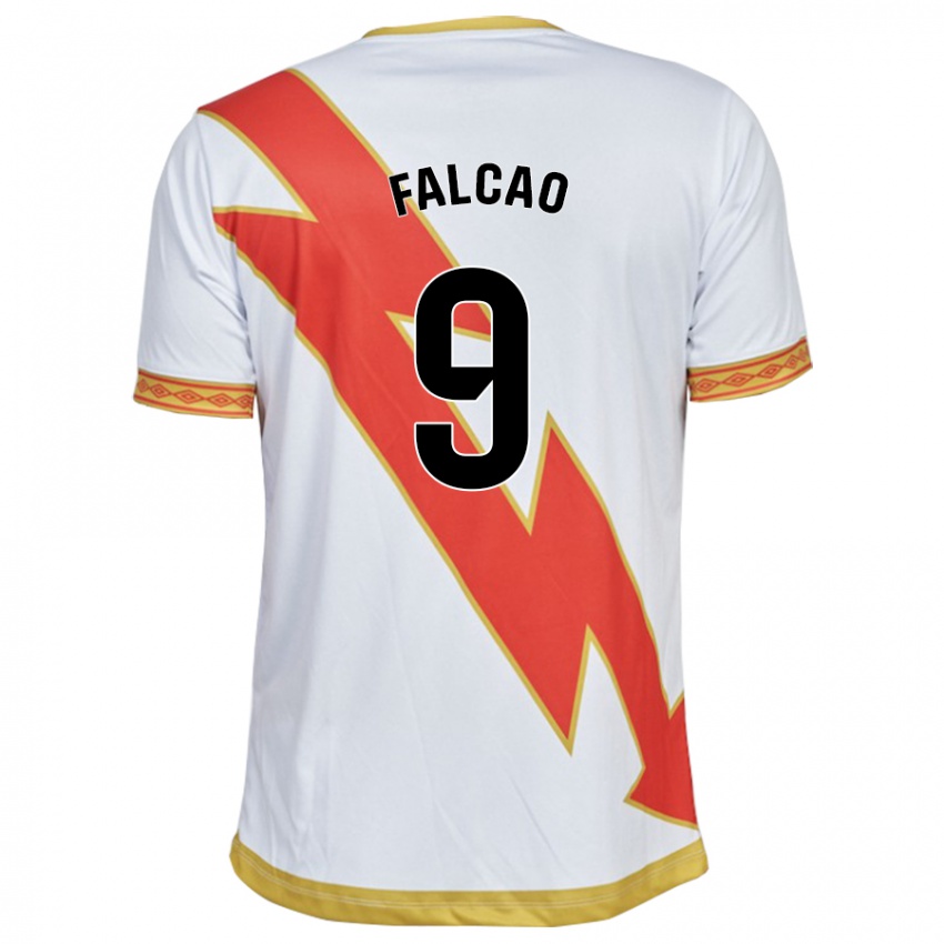 Damen Radamel Falcao #9 Weiß Heimtrikot Trikot 2023/24 T-Shirt Österreich