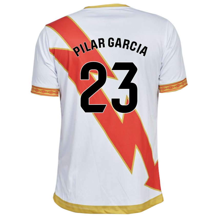 Damen María Pilar García Villalba #23 Weiß Heimtrikot Trikot 2023/24 T-Shirt Österreich