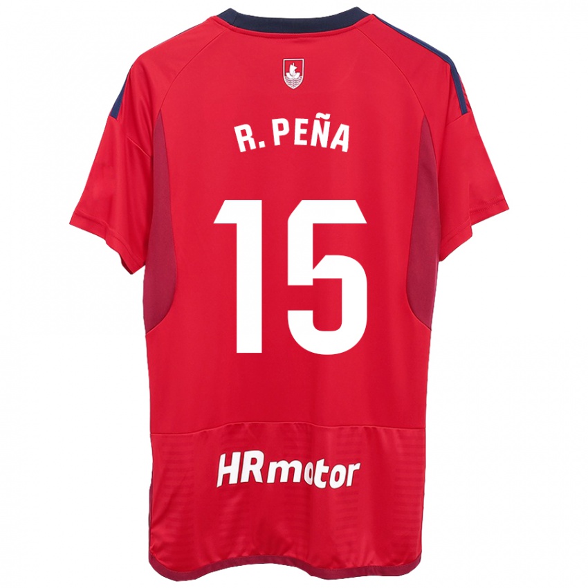 Damen Ruben Pena #15 Rot Heimtrikot Trikot 2023/24 T-Shirt Österreich
