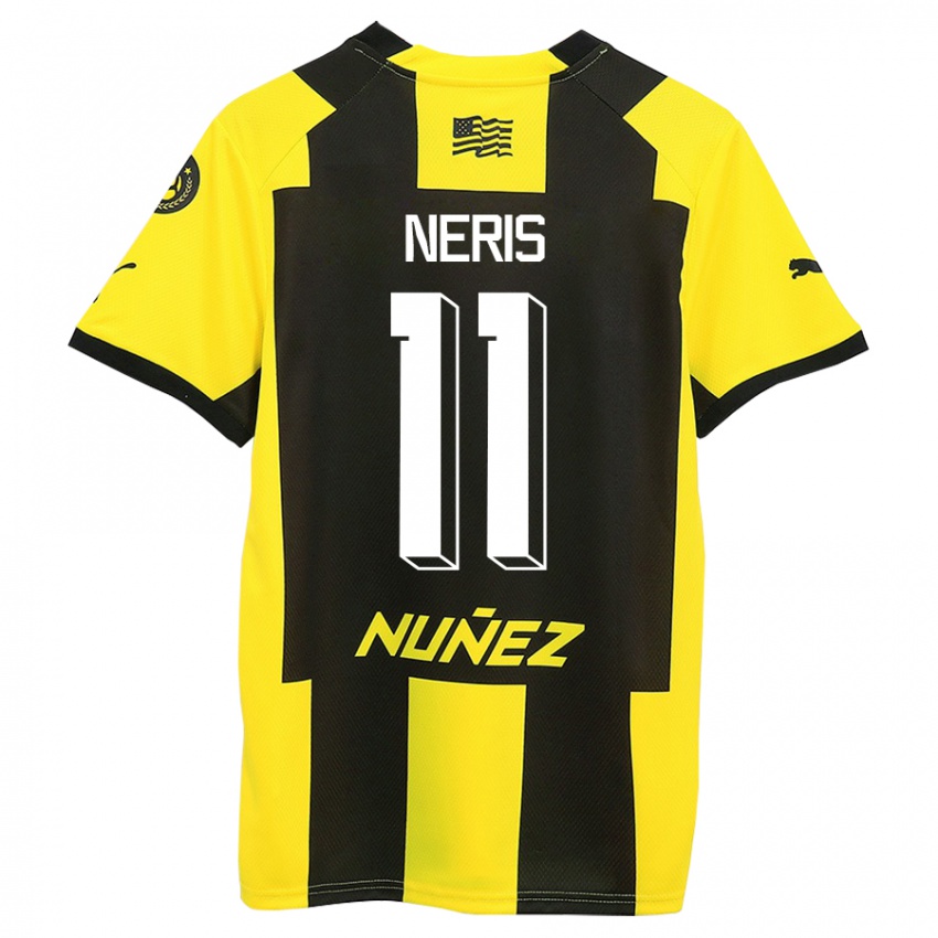 Damen José Neris #11 Gelb Schwarz Heimtrikot Trikot 2023/24 T-Shirt Österreich