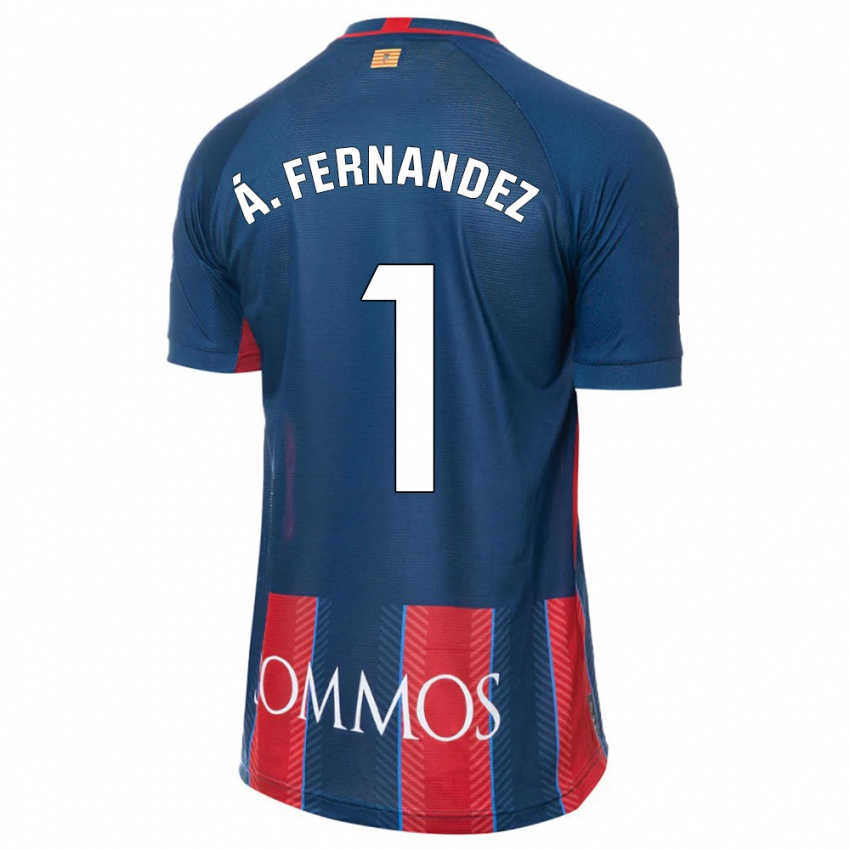 Damen Alvaro Fernandez #1 Marine Heimtrikot Trikot 2023/24 T-Shirt Österreich