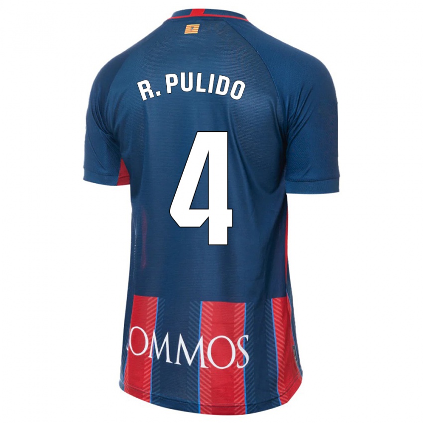 Damen Rubén Pulido #4 Marine Heimtrikot Trikot 2023/24 T-Shirt Österreich