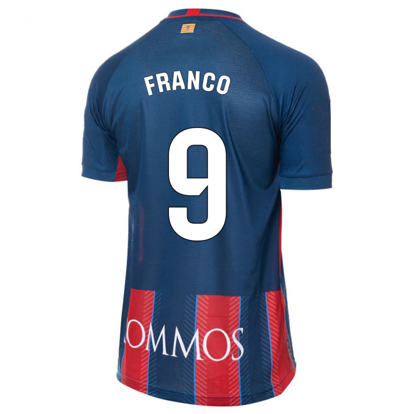 Damen Santi Franco #9 Marine Heimtrikot Trikot 2023/24 T-Shirt Österreich