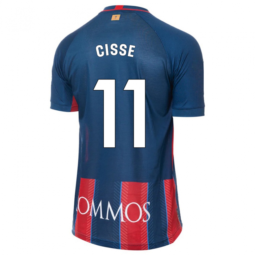 Damen Bakary Cissé #11 Marine Heimtrikot Trikot 2023/24 T-Shirt Österreich