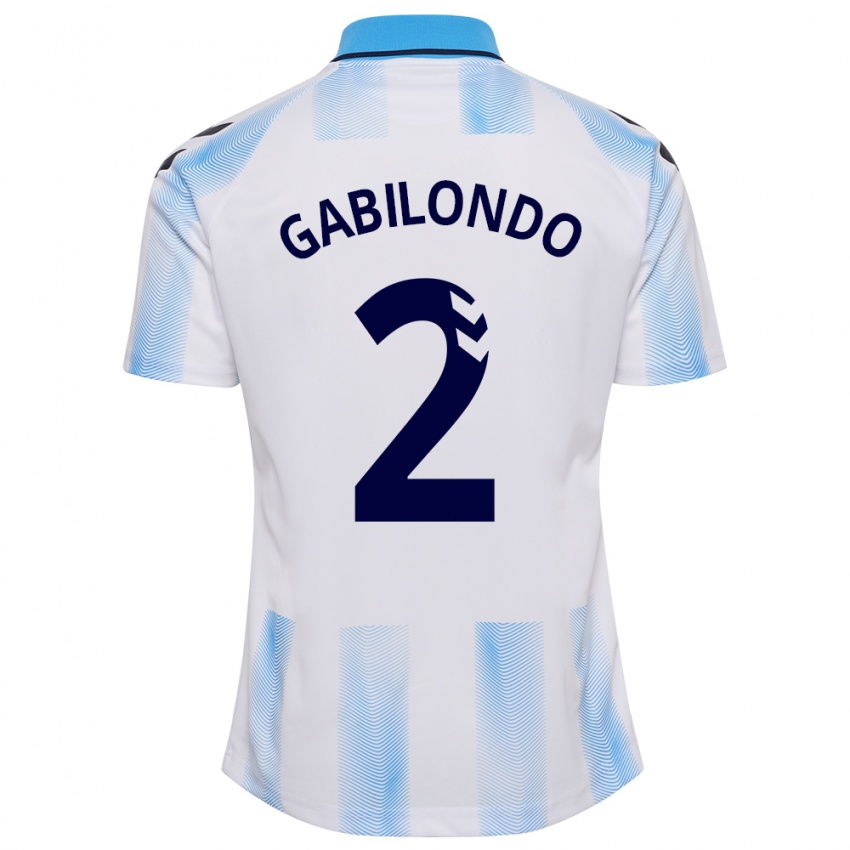 Damen Jokin Gabilondo #2 Weiß Blau Heimtrikot Trikot 2023/24 T-Shirt Österreich