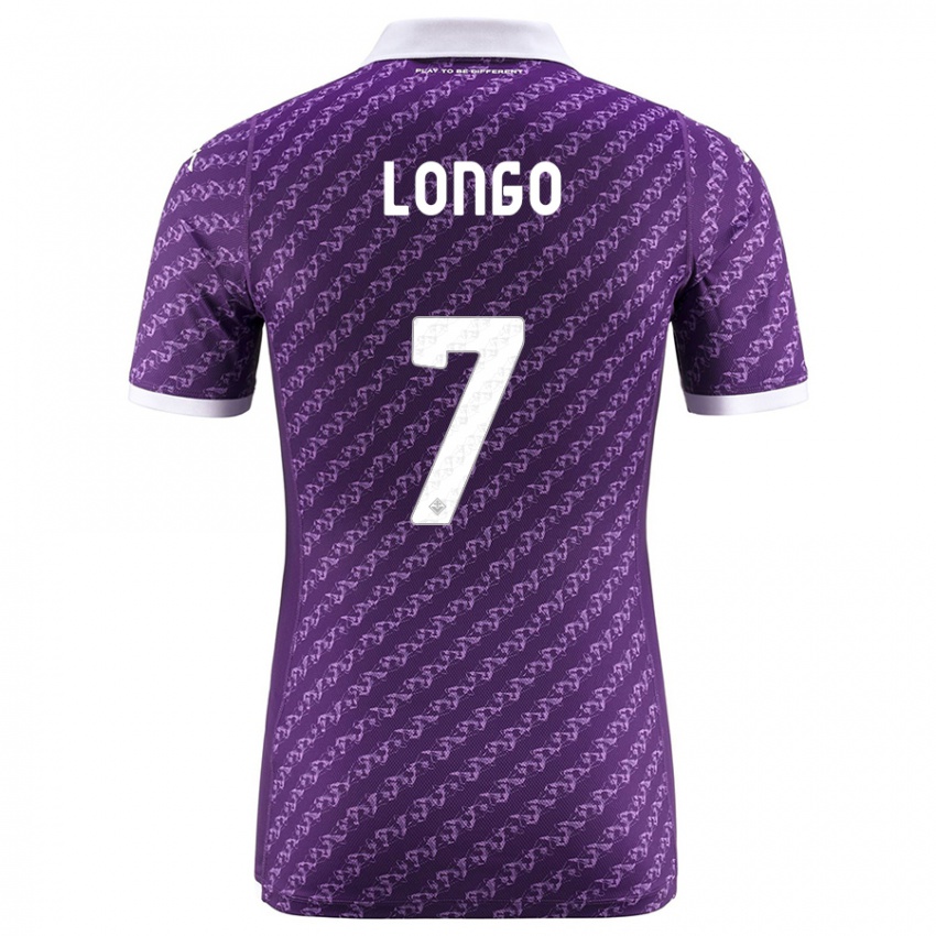 Damen Miriam Longo #7 Violett Heimtrikot Trikot 2023/24 T-Shirt Österreich