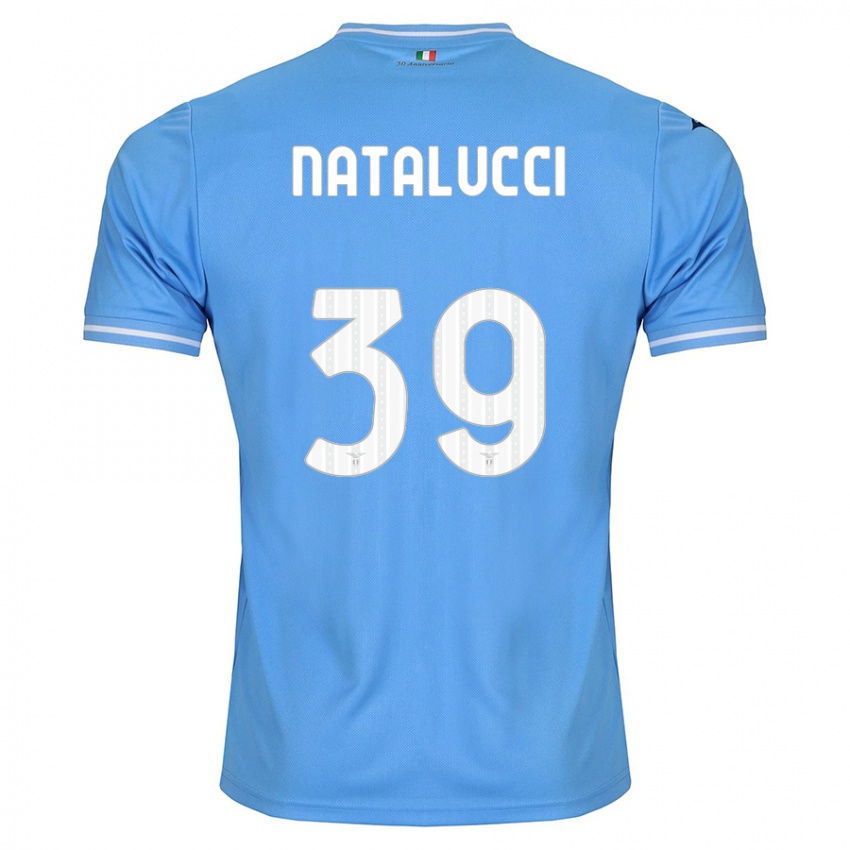 Damen Serena Natalucci #39 Blau Heimtrikot Trikot 2023/24 T-Shirt Österreich