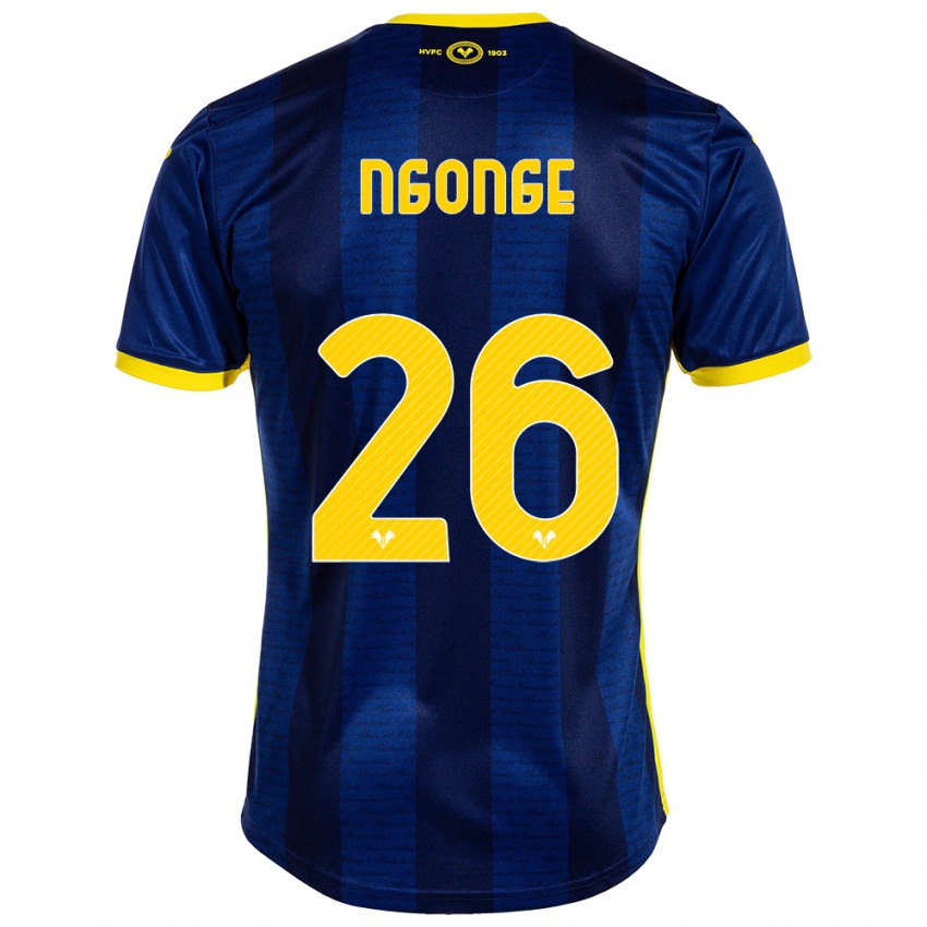 Damen Cyril Ngonge #26 Marine Heimtrikot Trikot 2023/24 T-Shirt Österreich