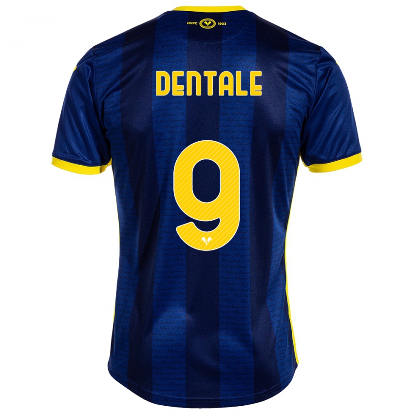 Damen Alessandro Dentale #9 Marine Heimtrikot Trikot 2023/24 T-Shirt Österreich