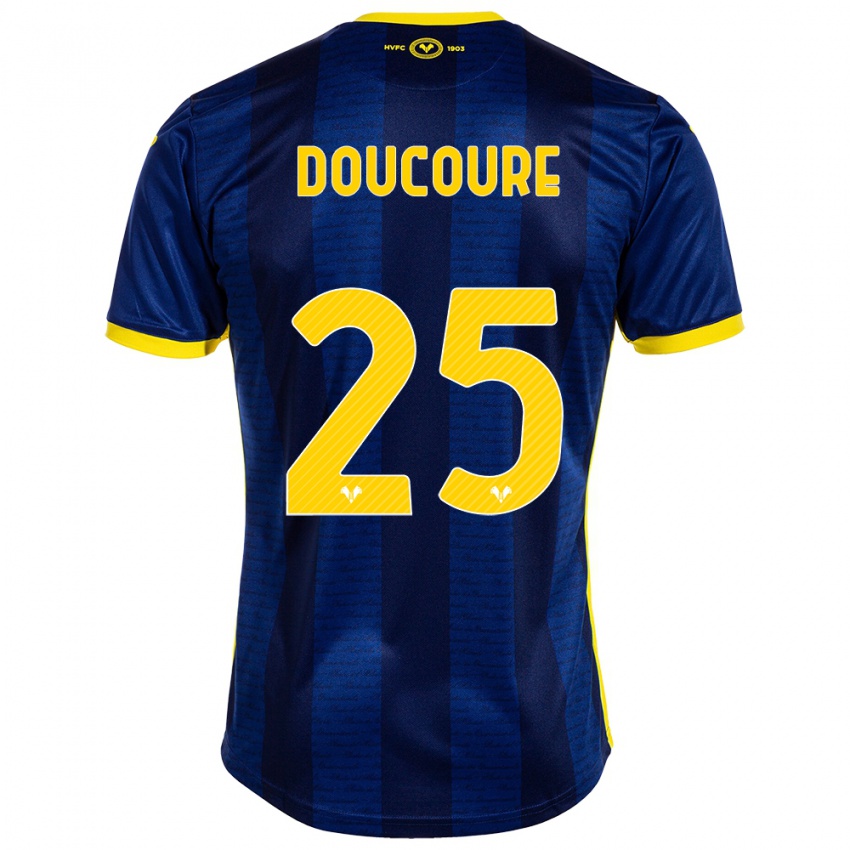 Damen Mamedi Doucouré #25 Marine Heimtrikot Trikot 2023/24 T-Shirt Österreich