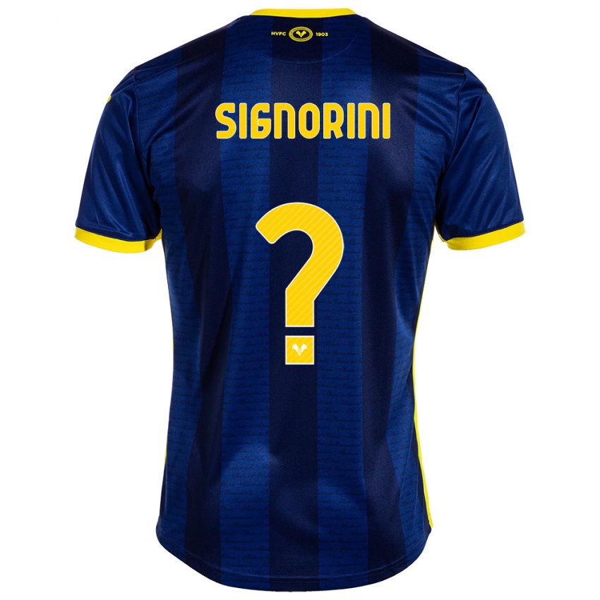 Damen Simone Signorini #0 Marine Heimtrikot Trikot 2023/24 T-Shirt Österreich