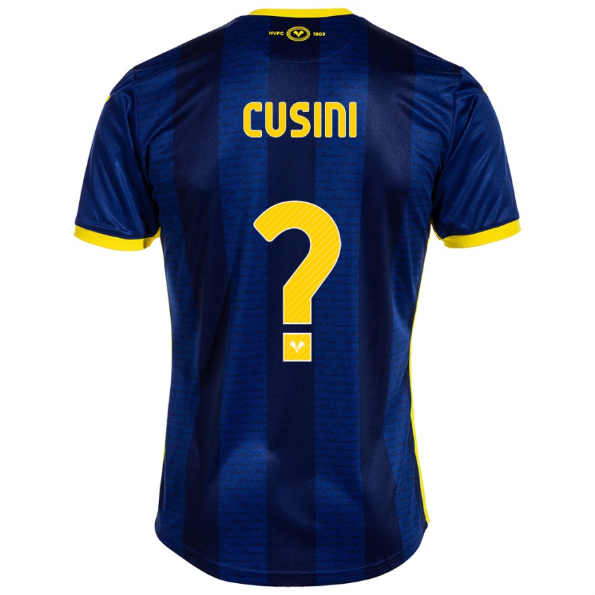 Damen Christian Cusini #0 Marine Heimtrikot Trikot 2023/24 T-Shirt Österreich