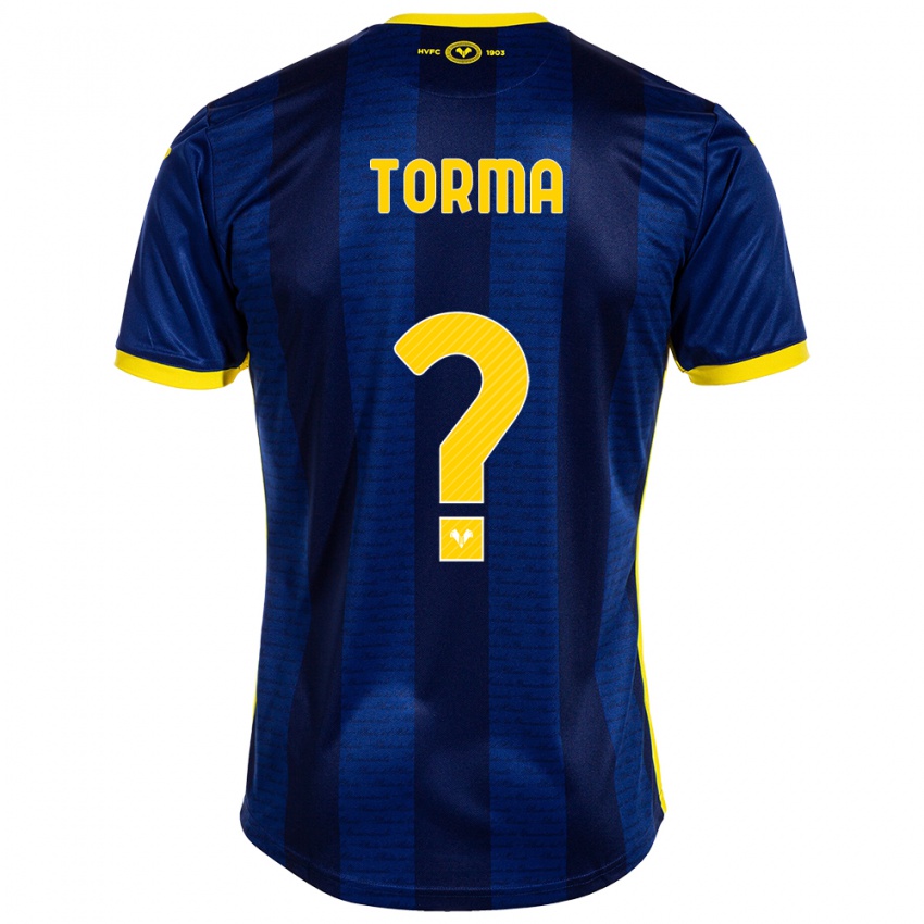 Damen Salvatore Torma #0 Marine Heimtrikot Trikot 2023/24 T-Shirt Österreich