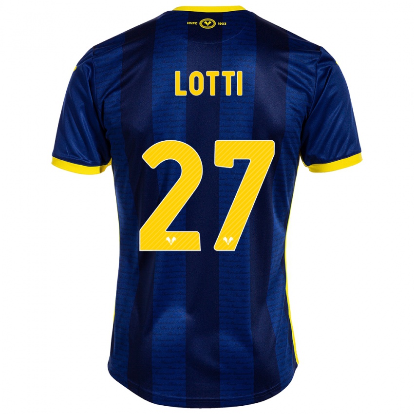 Damen Irene Lotti #27 Marine Heimtrikot Trikot 2023/24 T-Shirt Österreich