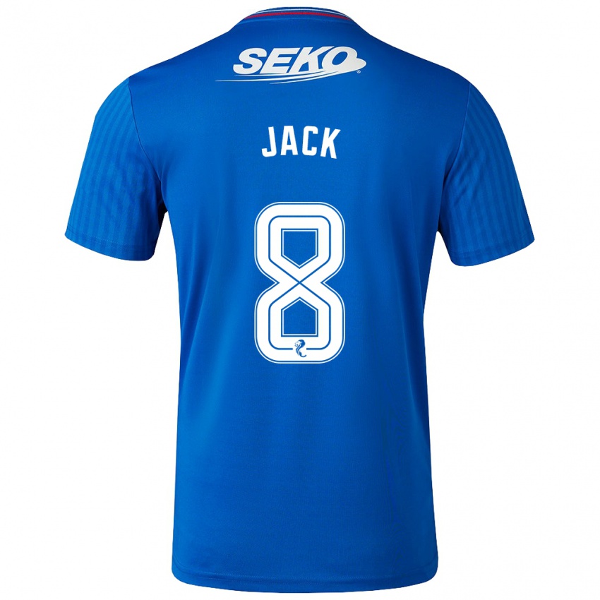 Damen Ryan Jack #8 Blau Heimtrikot Trikot 2023/24 T-Shirt Österreich