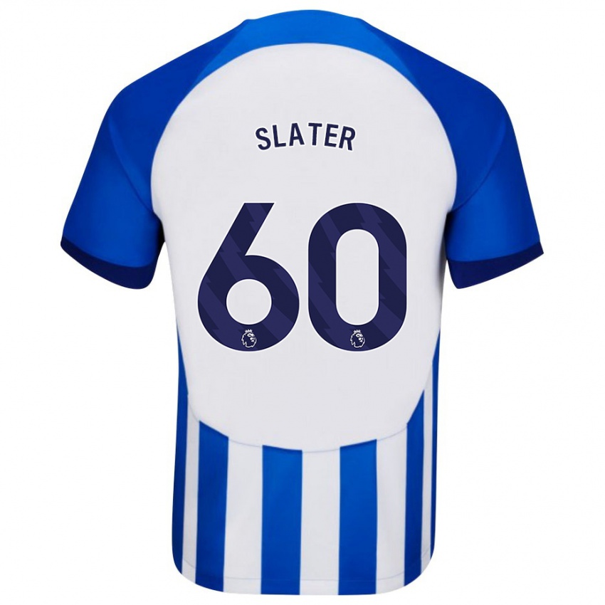 Damen Jacob Slater #60 Blau Heimtrikot Trikot 2023/24 T-Shirt Österreich