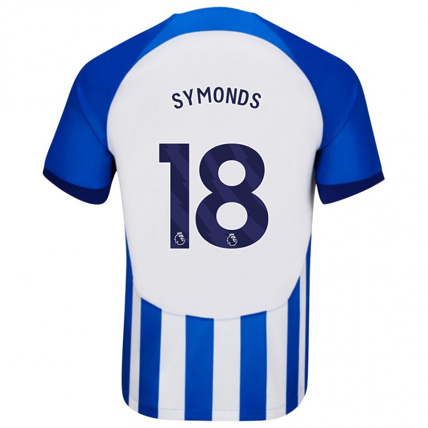 Damen Maisie Symonds #18 Blau Heimtrikot Trikot 2023/24 T-Shirt Österreich