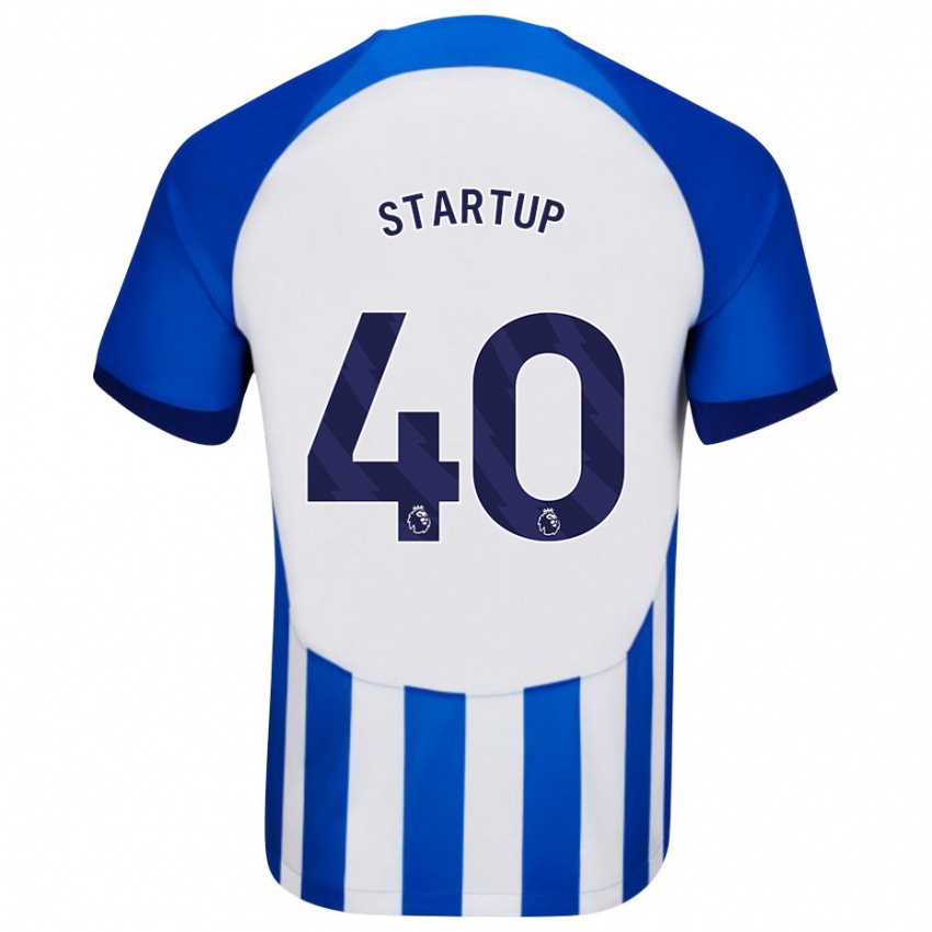 Damen Katie Startup #40 Blau Heimtrikot Trikot 2023/24 T-Shirt Österreich