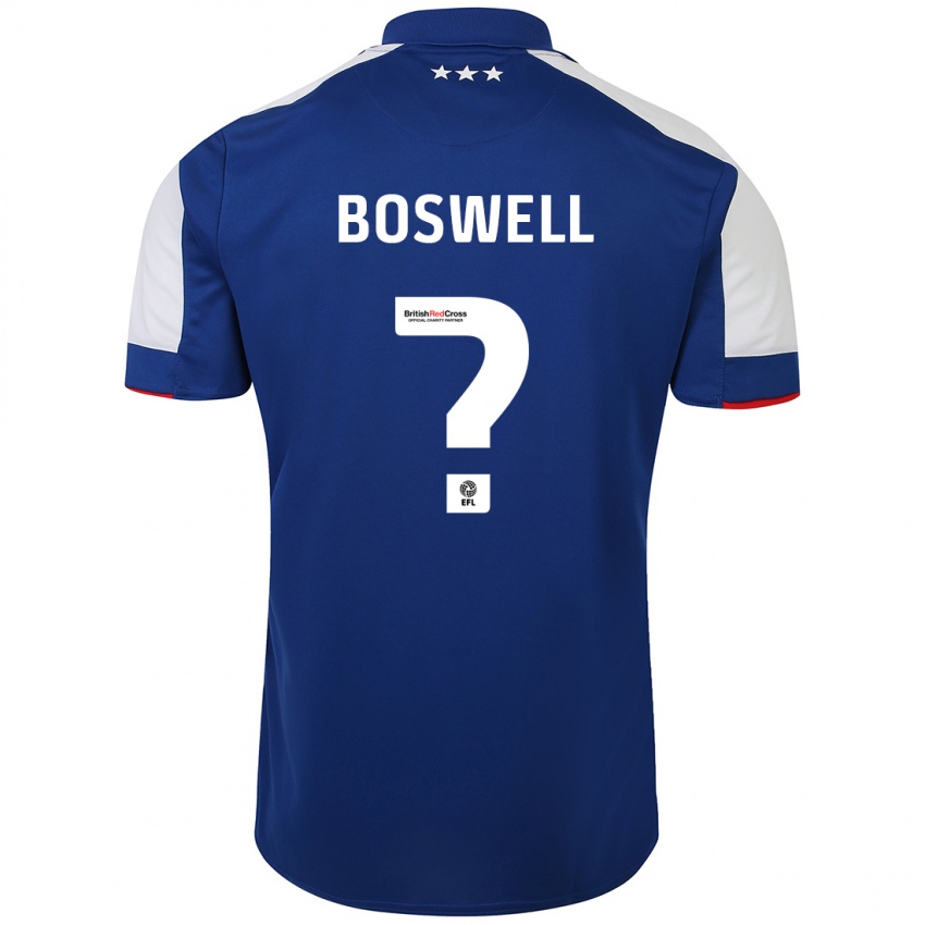 Damen Ashton Boswell #0 Blau Heimtrikot Trikot 2023/24 T-Shirt Österreich