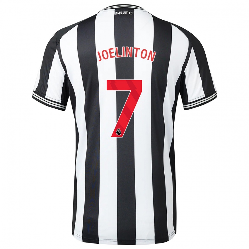 Damen Joelinton #7 Schwarz-Weiss Heimtrikot Trikot 2023/24 T-Shirt Österreich