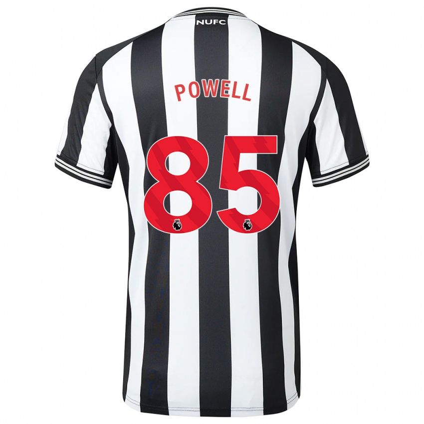 Damen Rory Powell #85 Schwarz-Weiss Heimtrikot Trikot 2023/24 T-Shirt Österreich