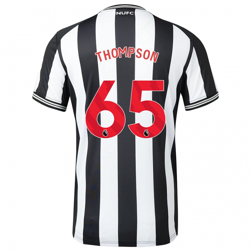 Damen Ciaran Thompson #65 Schwarz-Weiss Heimtrikot Trikot 2023/24 T-Shirt Österreich