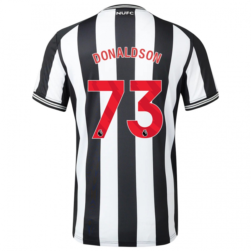 Damen Josh Donaldson #73 Schwarz-Weiss Heimtrikot Trikot 2023/24 T-Shirt Österreich