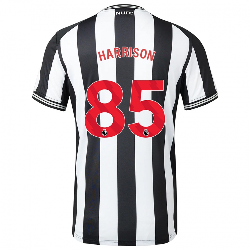 Damen Adam Harrison #85 Schwarz-Weiss Heimtrikot Trikot 2023/24 T-Shirt Österreich