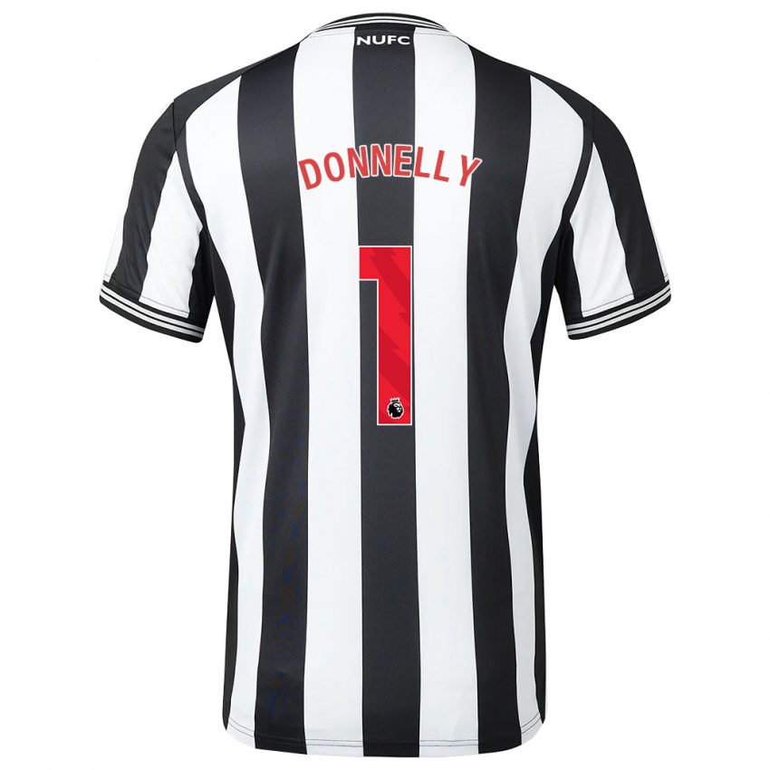 Damen Grace Donnelly #1 Schwarz-Weiss Heimtrikot Trikot 2023/24 T-Shirt Österreich