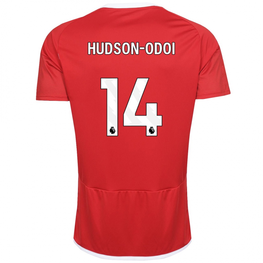 Damen Callum Hudson-Odoi #14 Rot Heimtrikot Trikot 2023/24 T-Shirt Österreich