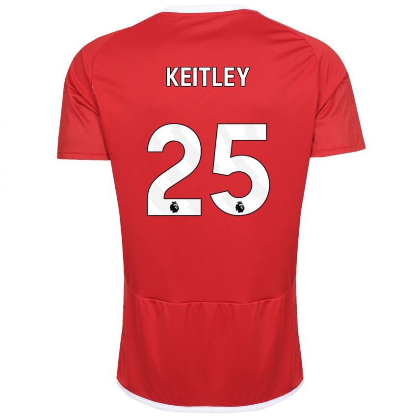 Damen Alice Keitley #25 Rot Heimtrikot Trikot 2023/24 T-Shirt Österreich