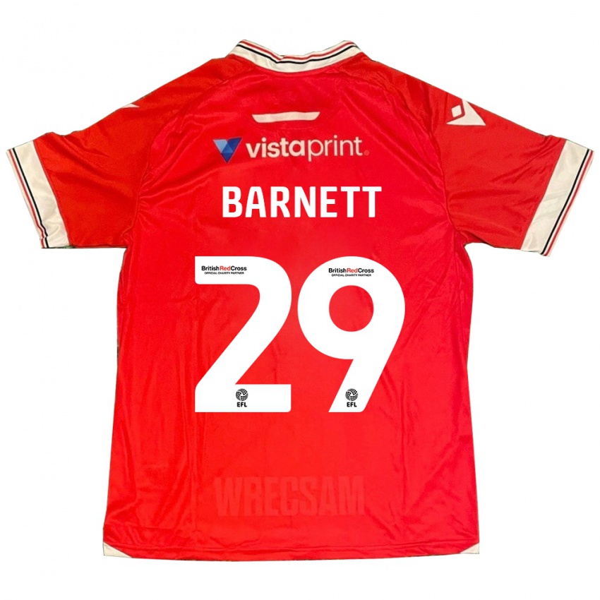 Damen Ryan Barnett #29 Rot Heimtrikot Trikot 2023/24 T-Shirt Österreich