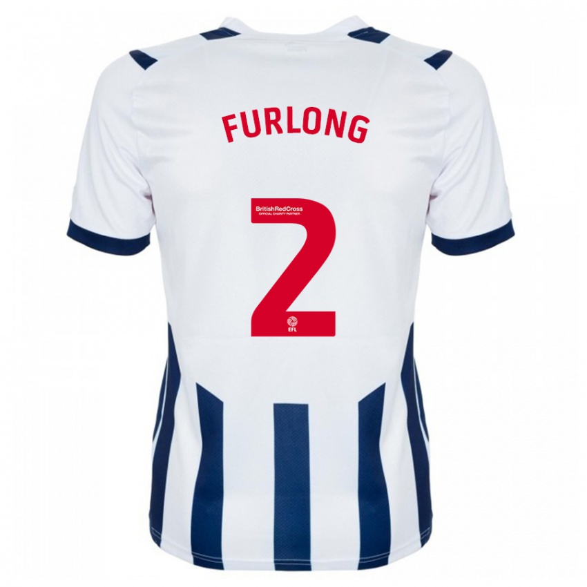 Damen Darnell Furlong #2 Weiß Heimtrikot Trikot 2023/24 T-Shirt Österreich